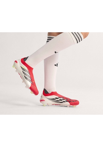 Adidas Predator Elite Ll F Erkek Çim Zemin Kramponu Js0407 Kırmızı Kırmızı