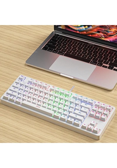 Valkyrie Leaven K870 Blue Switch Mekanik Oyuncu Klavye
