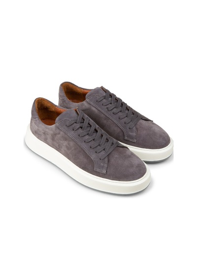 Deery Erkek Hakiki Süet Gri Sneaker Ayakkabı - E4182mgrıe01 Gri
