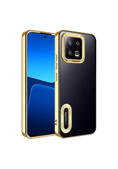 Kilifone - Xiaomi Uyumlu Mi 13 - Kılıf Kamera Korumalı Tatlı Sert Omega Kapak - Gold