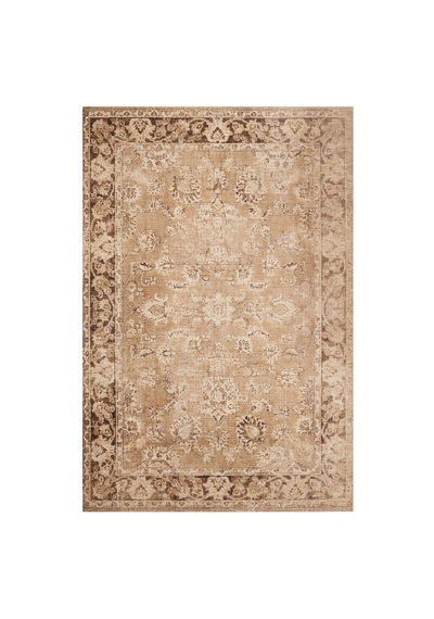 Kartela Halı Lino Halı Jüt Taban Dokuma Halı Kahverengi - 100 X 150 Cm