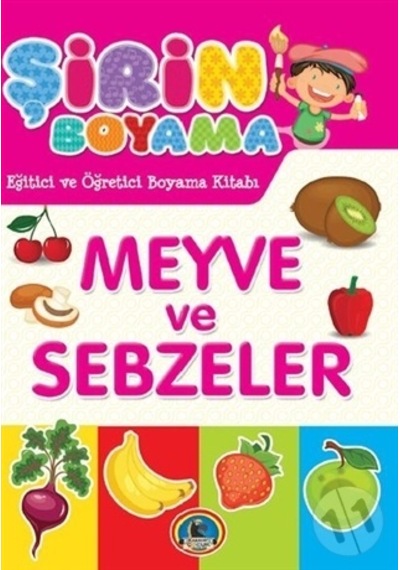 4E Boyama Kitabı Şirin Siyah Beyaz 16 Sayfa Karatay  Yayınevi