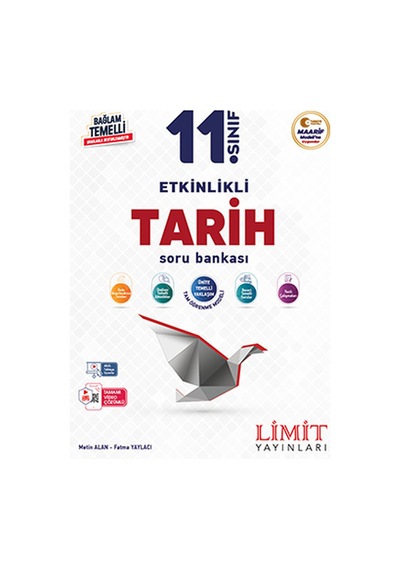 Limit 2027 11. Sınıf Tarih Soru Bankası Maarif Model