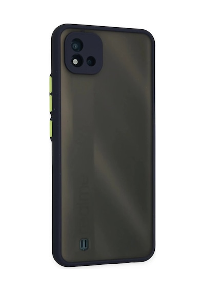 Realme C11 2021 Uyumlu Kılıf Montreal Silikon Kapak - Lacivert