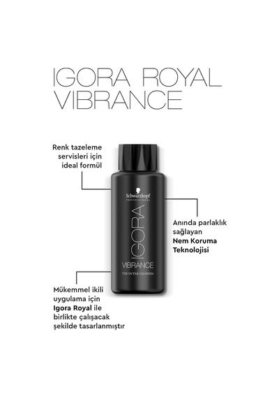 Vibrance 6-12 Koyu Kumral Sandre Küllü Saç Boyası 60 Ml