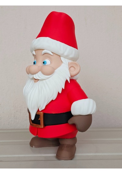 Noel Baba Figür 20cm-3d Baskı-kolleksiyonluk Biblo