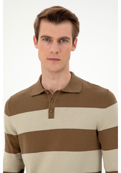 U.s. Polo Assn. Erkek Haki Kazak /triko 50297019-vr027 Haki
