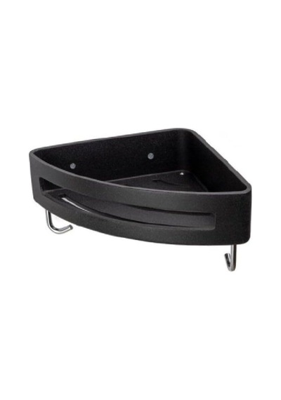 Banyo Duş Raf Sistem Siyah/krom Renk 110x197x287 Mm 7/8 Yaş