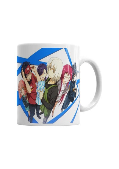 Hataraku Maou Sama The Devil Is A Part Timer Kupa Bardak Karışık