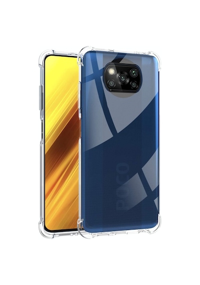 Xiaomi Poco X3 Pro Kilif Köse Korumali Seffaf Silikon Kapak 415481359