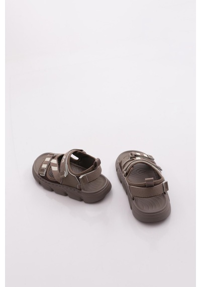 Marco Kids 16-26y1604 Çocuk Filet Sandalet Haki