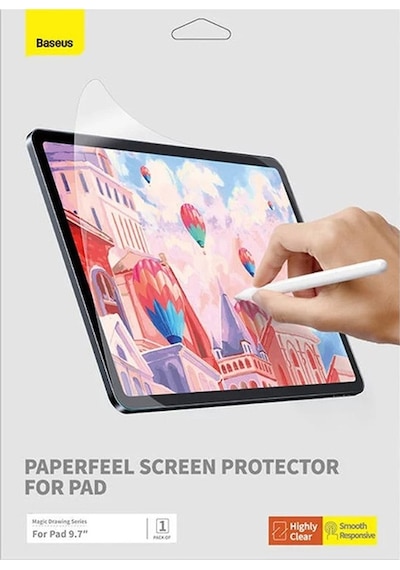 Baseus Magic Paperfeel Apple Uyumlu iPad  5-6 9.7inç 2017-2018 Ekran Koruyucu