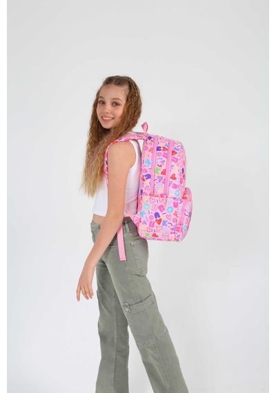 Kaukko Brokar Sırt Çantası Pink K1697 Pembe