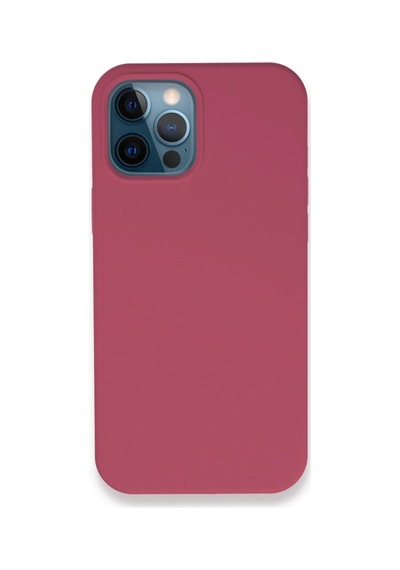 Apple İphone 12 Pro Kılıf Lansman Legant Silikon - Fuşya