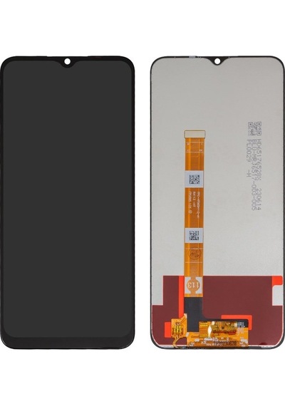 Oppo C25 - Oppo A16 - Oppo A56 - Oppo A54s Uyumlu Lcd Ekran Çıtasız Or.