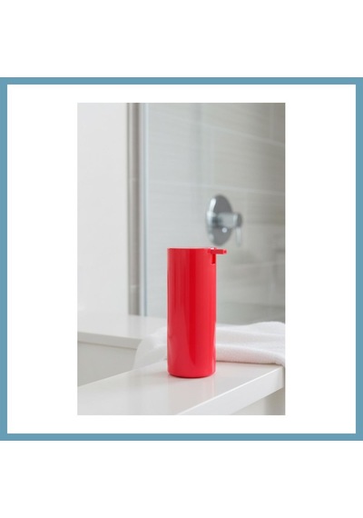 Bezos Soft Pembe Şeffaf Akrilik Sıvı Sabunluk 250 Ml Mbt06
