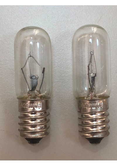 2 Adet Garaj Kapısı Ampulü 24v 25w E-14 Duylu