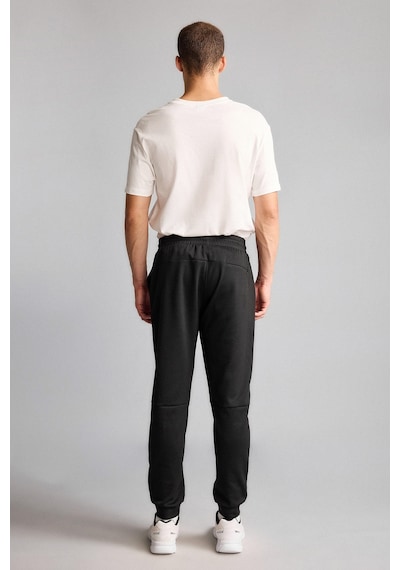 Defacto Ultra Yumuşak Slim Fit Standart Paça Skuba Dalgıç Kumaş Jogger Eşofman Altı Z9112az26aubk81 Siyah-bk81