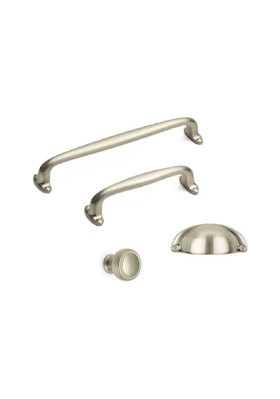 System Mobilya Kulbu Mat Nikel Saten Renk 160mm Kulp Sy4595 0160 Nbm Çok Renkli