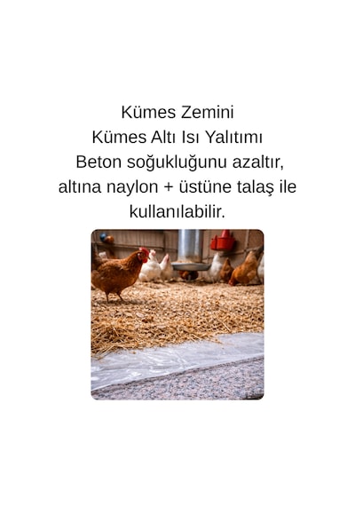 Keçecimemett Yalıtım Keçesi Karavan, Parke Altı, Şap Altı, Ahır Ve Kümes İçin Isı & Ses İzolasyonu 200x2500