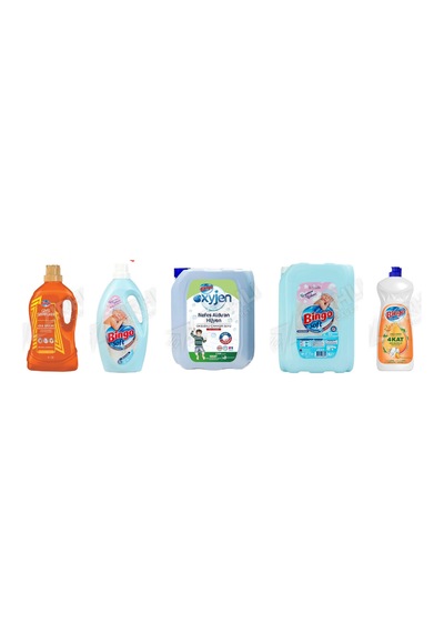 Bingo Giysi Şampuanı 4l + Soft Yumuşatıcı 3l + Çamaşır Suyu 4 Lt + Yumuşatıcı Soft 5 L+ Bulaşık Deterjanı 650 Ml 5'li Set Diğer