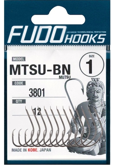 Fudo 3801 Mutsu Black Nikel Çember İğne No:6 - Standart