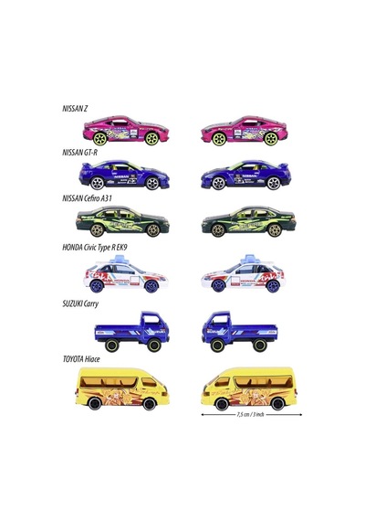 Majorette Japan Series Deluxe Cars Toyota Haice