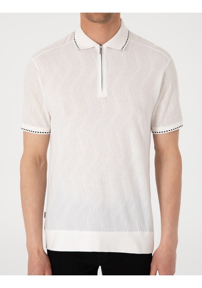 Pierre Cardin Erkek Beyaz Tişört 50302591-vr013 Beyaz
