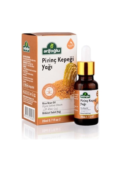 Arifoğlu Pirinç Kepeği Yağı 20 ML