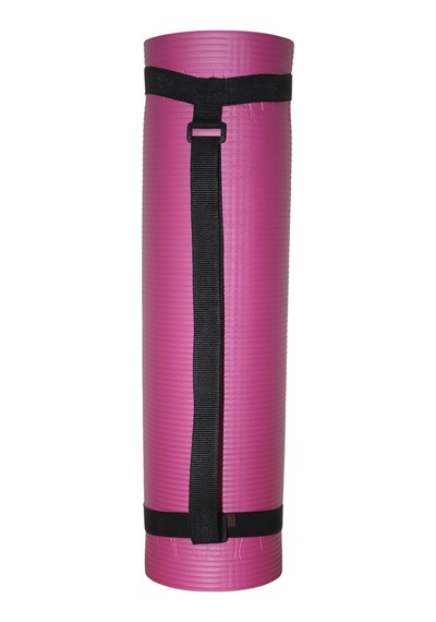 Ayarlanabilir Mat Taşıma Askısı Yoga Pilates Kamp Mat Taşıma Kayışı Siyah Genel