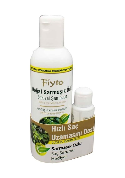 Fiyto Sarmaşık Özlü Bitkisel Şampuan 500 ML + Saç Bakım Serumu 75 ML