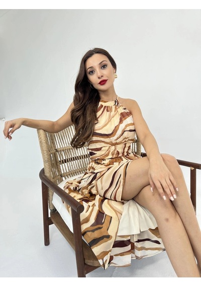 Zenna Tarz 5519 Elbise-venedik Venedi K