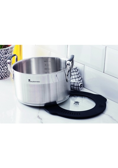Masterpro Paslanmaz Çelik Tencere İndüksiyonlu İç İçe Geçme Özellikli Çok Fonksiyonlu Tencere Kapaklı 24 Cm Smart Serisi 3779 Masterpro Paslanmaz Çelik Tencere İndüksiyonlu İç İçe Geçme Özellikli Çok Fonksiyonlu Tencere Kapaklı 24 Cm Smart Serisi 3779