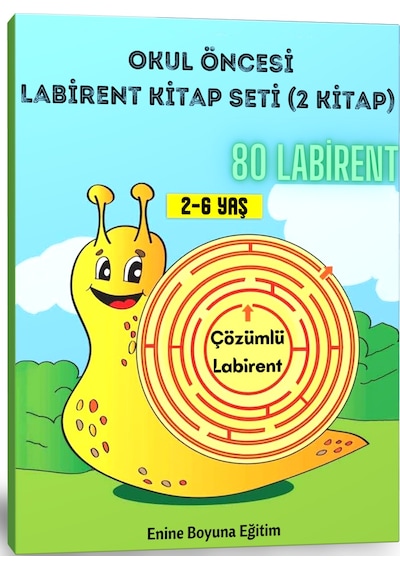 Okul Öncesi Labirent Kitabı (2-6 Yaş)