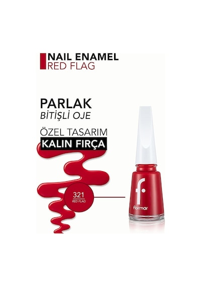Flormar Nail Enamel Parlak Bitişli Oje 321