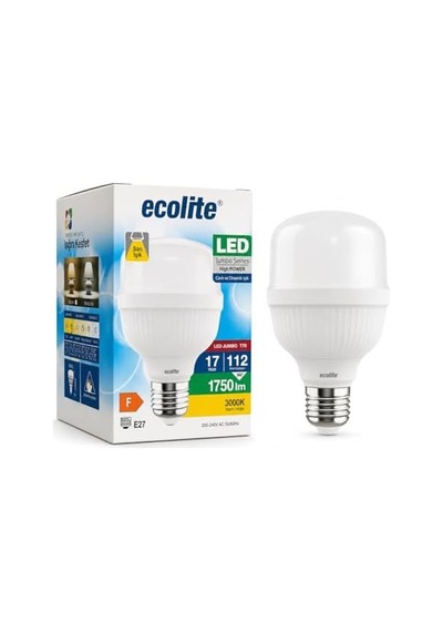17w Led Jumbo Ampul 3000k Sarı Işık 1750 Lümen 112w Eşdeğer E27 Duylu 70x109 Mm Yüksek Güçlü Tasarruflu Ampul