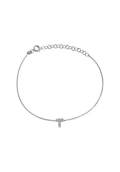 Argentum Concept - Gümüş T Harfi Bileklik - B068101