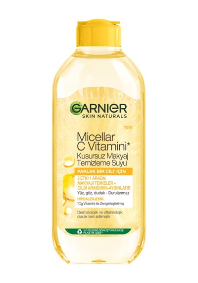 Garnier Micellar C Vitamini Kusursuz Makyaj Temizleme Suyu 400ml 2 Adet
