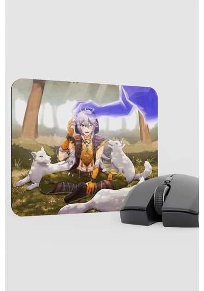 Razor Genshin Impact Anime Oyuncu V1 - 22x18 Gaming Mouse Pad Fare Altlığı