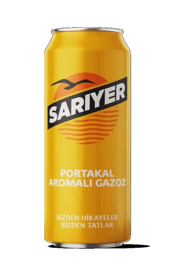 Sarıyer Portakal Aromalı Gazoz 330 Ml X 24 Adet