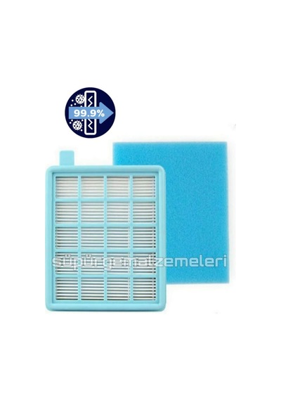 Philips Uyumlu Fc 8371 - Fc 8058 Hepa Filtre Seti 2Li