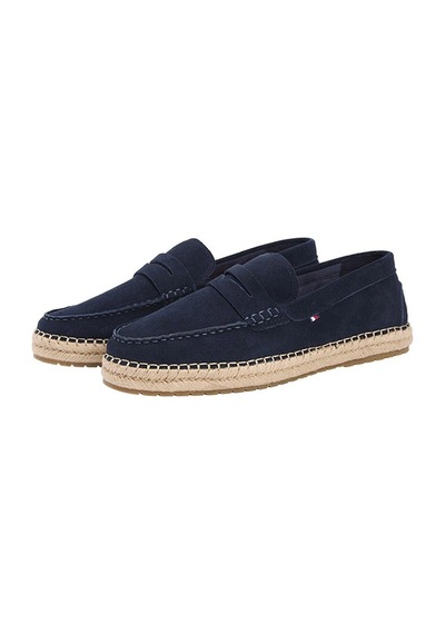 Tommy Hilfiger Flexıble Hılfıger Sde Espadrılle Erkek Mavi Espadril - Fm0fm05794