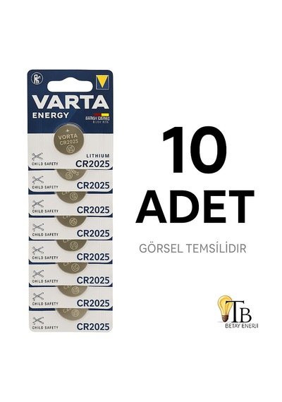 Varta Cr2025 Lithium 3v 10 Lu lı Paket