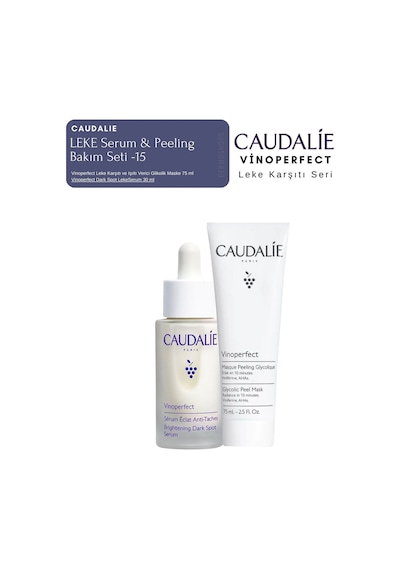 Vinoperfect Leke Bakım Seti -15 Serum & Peeling Orijinal Boy