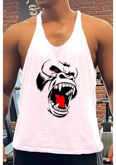 Bluu Redeyes Gym Fitness Tank Top Sporcu Atleti