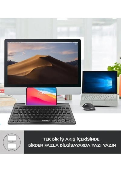 Everest KB-BT84 Bluetooth Kablosuz Klavye