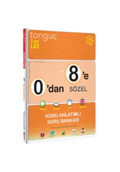 Tonguç 8. Sınıf Lgs 0 Dan 8 E Hazırlık Seti Tüm Dersler