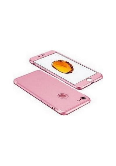 Zore Apple Uyumlu iPhone 7 İle Ays Sert Kılıf Roze Rosegold