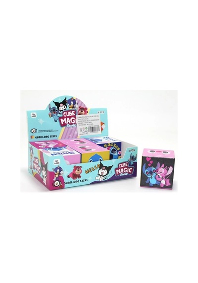 Stitch Baskılı Zeka Küpü - Karakter Tasarımlı Küp Oyuncak
