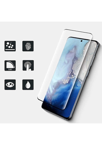 Noktaks - Samsung Galaxy S20 Plus Uyumlu - Ekran Koruyucu Süper Pet Ekran Koruyucu Jelatin - Şeffaf